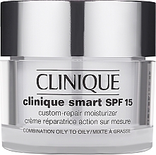 Kup Wielofunkcyjny krem Smart Custom-Repair Moisturizer do skóry mieszanej w stronę tłustej - Clinique Smart Custom-Repair Moisturizer SPF15