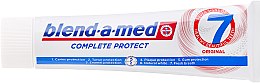 Pasta do zębów - Blend-a-med Complete Protect 7 Original — Zdjęcie N2