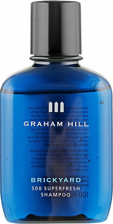 Szampon do codziennego mycia włosów - Graham Hill Brickyard 500 Superfresh Shampoo