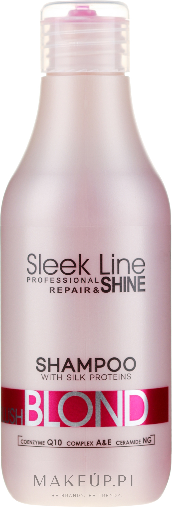 Stapiz Sleek Line Blush Blond Shampoo - Szampon do włosów blond nadający różowy odcień — Zdjęcie 300 ml