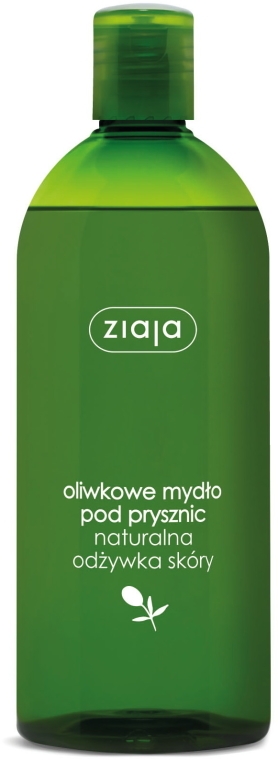 Zestaw - Ziaja Oliwkowa (sh/soap 500 ml + b/lotion 400 ml + cr 50 ml + micel/water 200 ml) — Zdjęcie N3