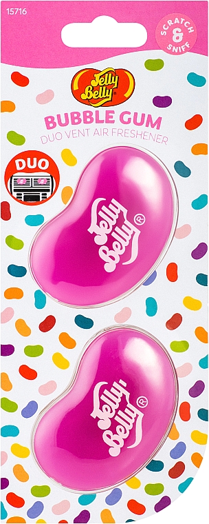 Zapach do samochodu Guma balonowa - Jelly Belly — Zdjęcie N1