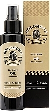 Kup Olejek przed goleniem Gorzki Migdał - Solomon's Pre-Shave Oil Bitter Almond