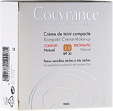 Podkład w kompakcie do skóry suchej - Avène Couvrance SPF 30 — Zdjęcie N2