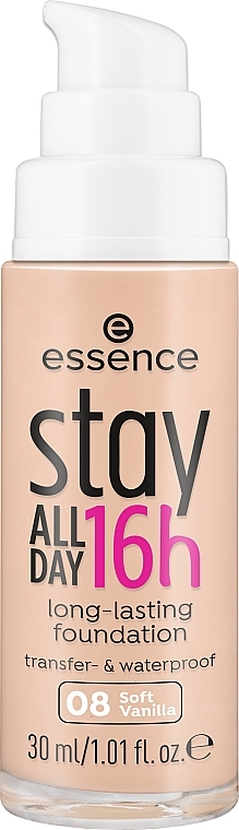 PRZECENA! Długotrwały podkład w płynie - Essence Stay All Day 16h Long-Lasting Make-Up * — Zdjęcie N2