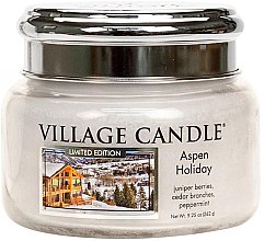 Świeca zapachowa w słoiku - Village Candle Aspen Holiday Glass Jar — Zdjęcie N2
