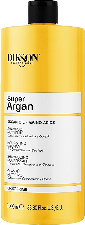 Szampon do włosów z olejem arganowym - Dikson Super Argan Shampoo — Zdjęcie N1
