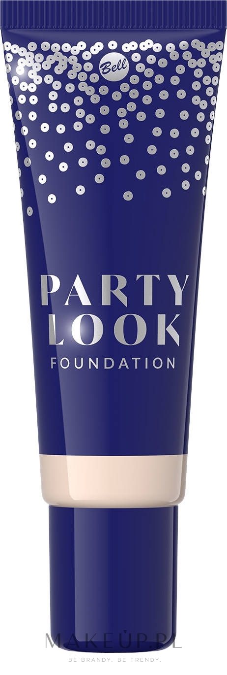 Trwały podkład do twarzy z kwasem hialuronowym - Bell Party Look Foundation — Zdjęcie 01