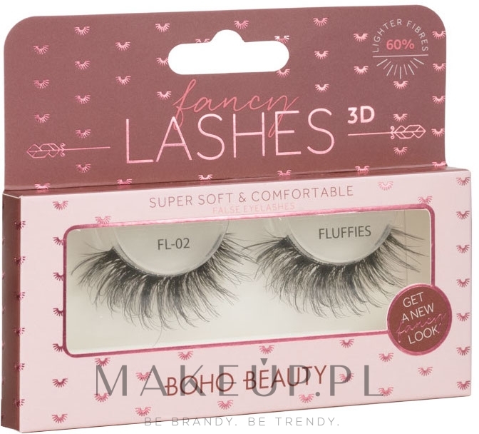 Sztuczne rzęsy - Boho Beauty Fancy Lashes 3D — Zdjęcie FL-02 Fluffies