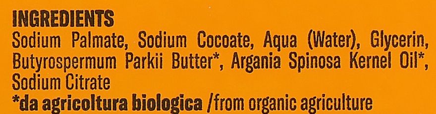Mydło do ciała Olej arganowy i masło shea - Bioearth Organic Argan&Karite Butter Body Soap  — Zdjęcie N3