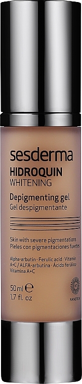 Rozjaśniający żel do twarzy - SesDerma Laboratories Hidroquin Whitening Gel — Zdjęcie N1