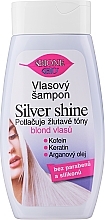 Szampon do włosów blond - Bione Cosmetics Bio Silver Shine Shampoo — Zdjęcie N1