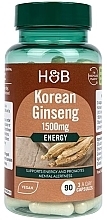 Suplement diety Żeń-szeń koreański, 1500mg - Holland & Barrett Korean Ginseng 1500 mg — Zdjęcie N1