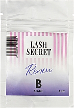 Zestaw do laminowania rzęs B - Lash Secret Stage B Renew — Zdjęcie N2