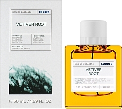 Korres Vetiver Root - Woda toaletowa — Zdjęcie N2