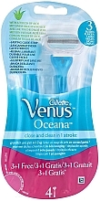 Maszynka do golenia jednorazowego użytku, 4 szt. - Gillette Venus Oceana — Zdjęcie N1