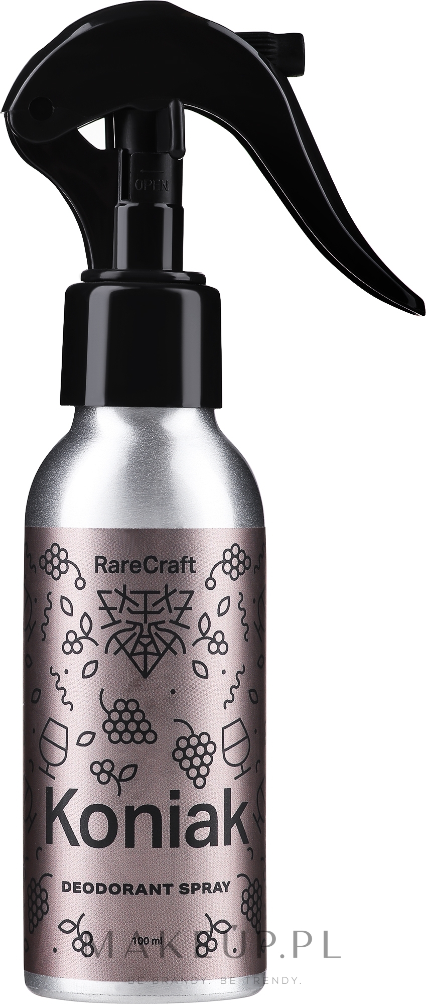 Dezodorant w sprayu Koniak - RareCraft Koniak Deodorant — Zdjęcie 100 ml
