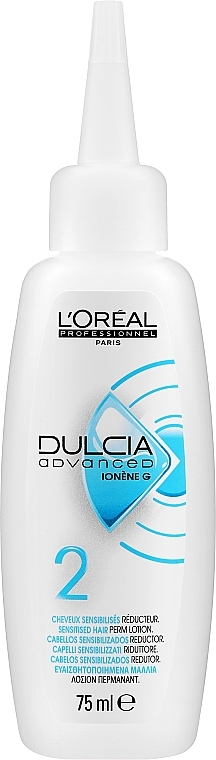 PRZECENA! Płyn do trwałej ondulacji włosów wrażliwych - L'Oreal Professionnel Dulcia Advanced Perm Lotion 2 * — Zdjęcie N1