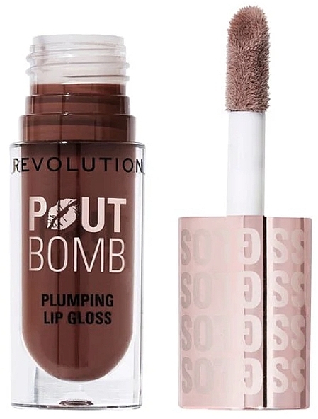 Błyszczyk do ust - Makeup Revolution Pout Bomb Plumping Gloss — Zdjęcie N2