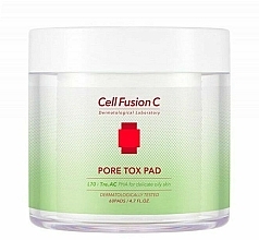 Płatki oczyszczające do twarzy - Cell Fusion C Pore Tox Pad — Zdjęcie N1