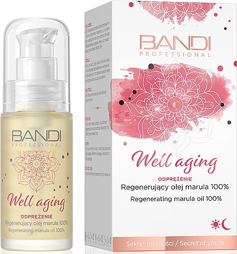 Regenerujący olejek marula - Bandi Professional Well Aging Regenerating Marula Oil — Zdjęcie N2