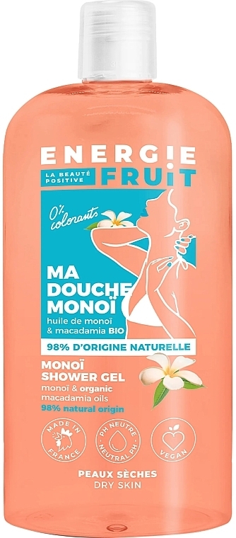 Żel pod prysznic z olejem monoi - Energie Fruit Monoi Shower Gel — Zdjęcie N1