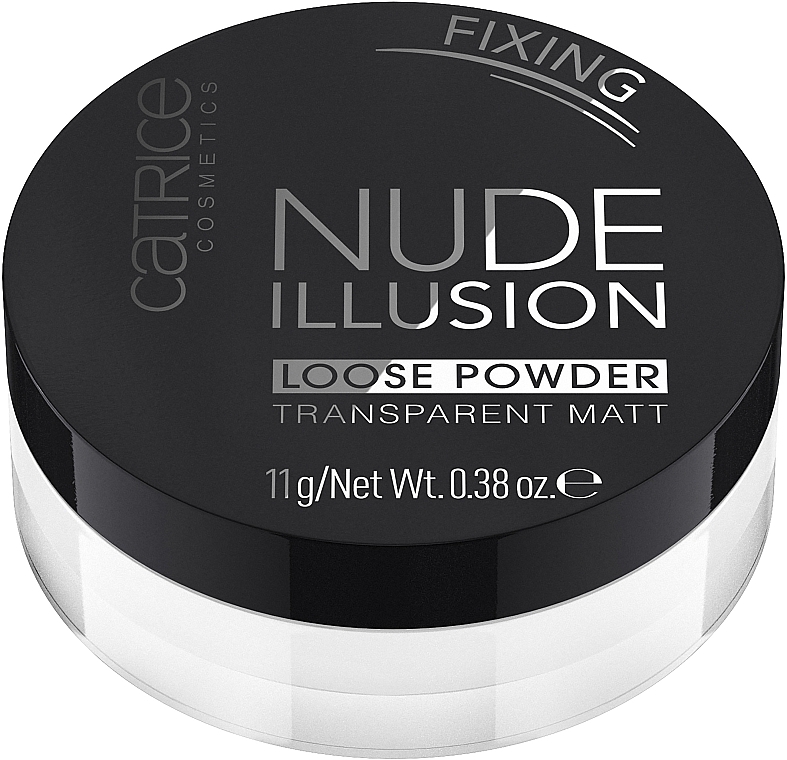 Matujący puder transparentny - Catrice Nude Illusion Loose Powder — Zdjęcie N2