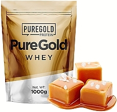 Białko o smaku solonego karmelu - Pure Gold Whey Protein Salted Caramel — Zdjęcie N1