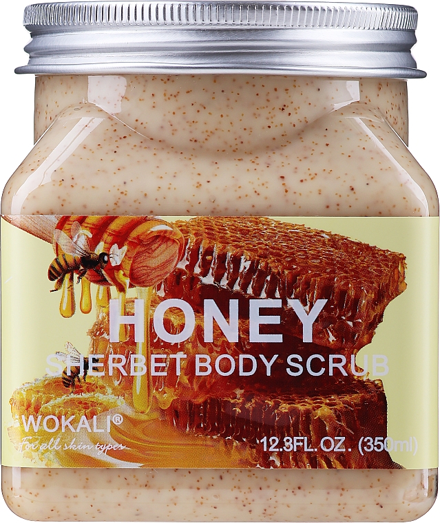 Peeling do ciała Miód - Wokali Sherbet Body Scrub Honey — Zdjęcie N1