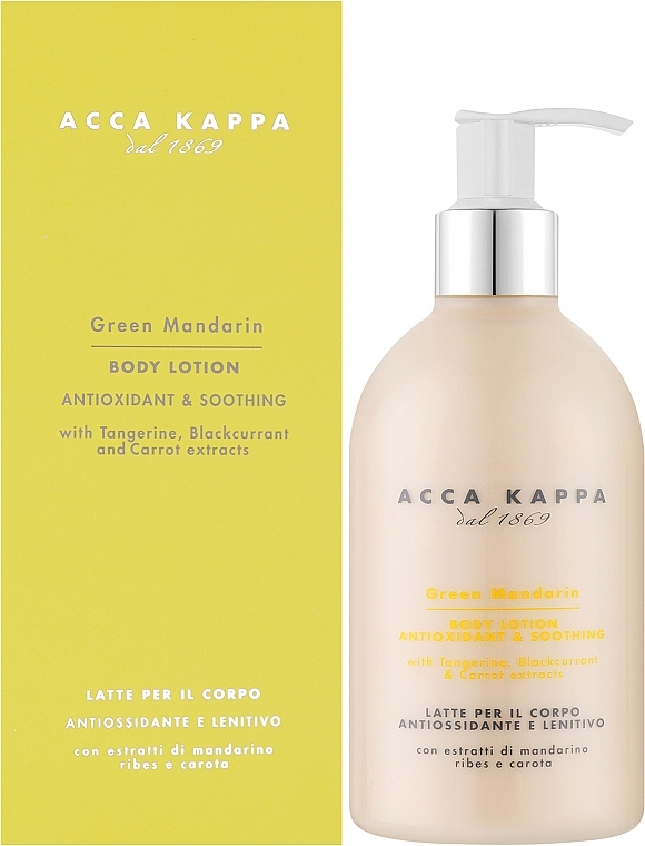 Nawilżający balsam do ciała - Acca Kappa Green Mandarin Body Lotion — Zdjęcie N2