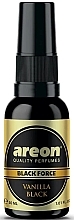 Kup Odświeżacz powietrza w sprayu Vanilla Black - Areon Black Force Vanilla Black