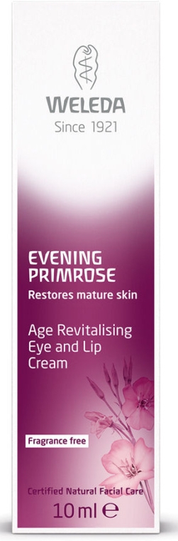 Rewitalizujący krem przeciwzmarszczkowy do ust i powiek z wiesiołkiem - Weleda Evening Primrose Age Revitalizing Eyes And Lips Cream — Zdjęcie N2