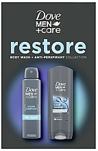 Zestaw - Dove Men + Care Restore Set (sh/gel/250ml + deo/150ml) — Zdjęcie N1