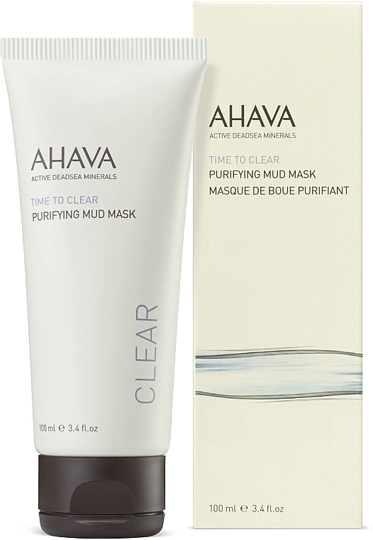 Oczyszczająca maseczka błotna do twarzy - Ahava Time To Clear Purifying Mud Mask — Zdjęcie N2
