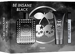 Pacha Ibiza Be Insane Black - Zestaw (edt/100ml + edt/10ml + ash/75ml) — Zdjęcie N1