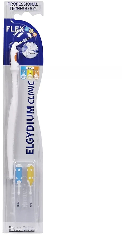 Szczoteczka międzyzębowa - Elgydium Interdental Flex ISO 1,2,3 — Zdjęcie N1