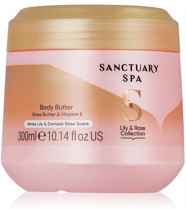 Głęboko nawilżające masło do ciała - Sanctuary Spa Lily & Rose — Zdjęcie N1
