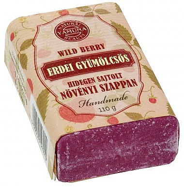 Mydło tłoczone na zimno Dzikie jagody - Yamuna Wild Berry Cold Pressed Soap — Zdjęcie N1