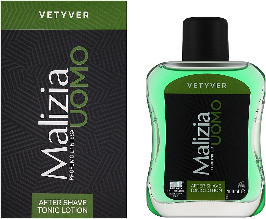 PRZECENA! Mirato Malizia Uomo Vetiver - Perfumowana woda po goleniu * — Zdjęcie N2