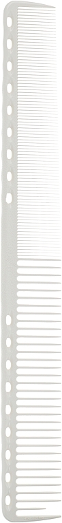 Grzebień do włosów, 230mm, biały - Y.S.PARK Professional 331 Cutting Combs White — Zdjęcie N1