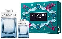 Bvlgari Man Glacial Essence - Zestaw (edp 100 ml + edp 15 ml) — Zdjęcie N1