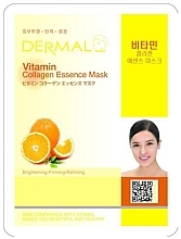 Kup Kolagenowa maska ​​w płachcie z witaminami - Dermal Vitamin Collagen Essence Mask 