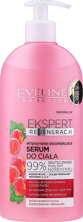 Intensywnie regenerujące serum do ciała - Eveline Cosmetics Ekspert Regeneracji — Zdjęcie N1