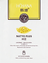 Kup Tkankowa maska do twarzy z ekstraktem z fasoli natto - Hchana Natto Plus Facial Mask