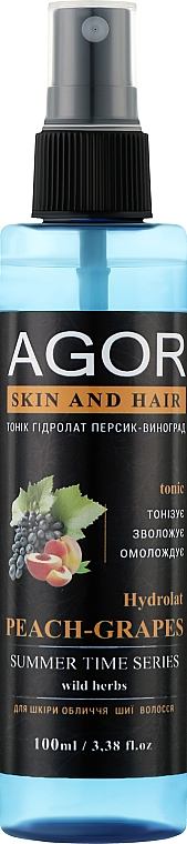 Tonik do włosów i skóry z ekstraktem z ziół - Agor Summer Time Skin And Hair Tonic — Zdjęcie N1