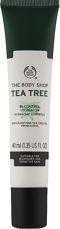 Nawilżający krem ​​do twarzy - The Body Shop Tea Tree In-control Hydrator