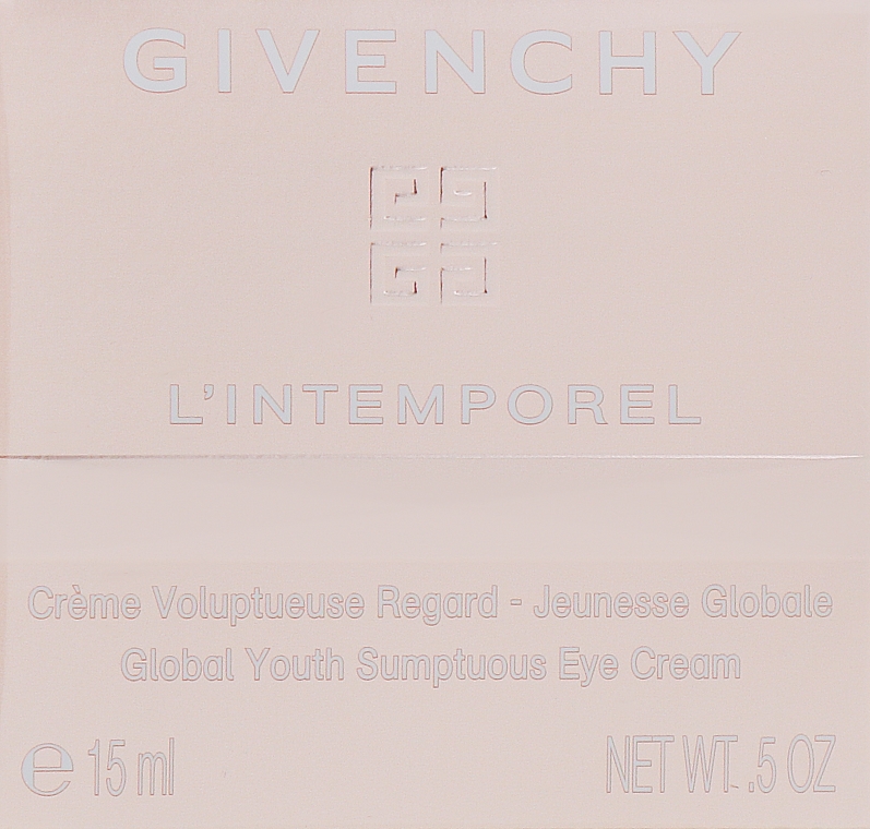 Odmładzający krem pod oczy - Givenchy L`Intemporel Global Youth Sumptuous Eye Cream
