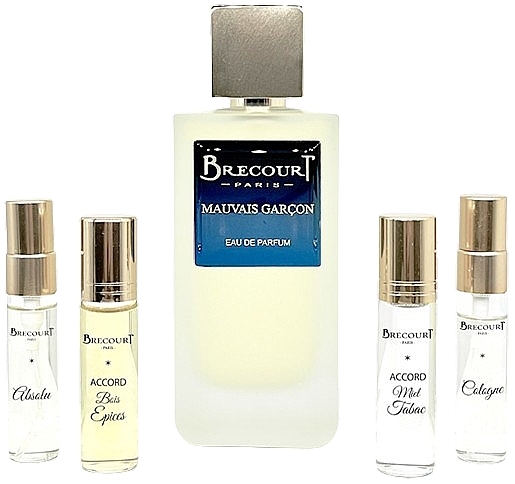 Brecourt Mauvais Garcon - Zestaw (edp/100ml + edp/2x7ml + edp/2x5ml) — Zdjęcie N1