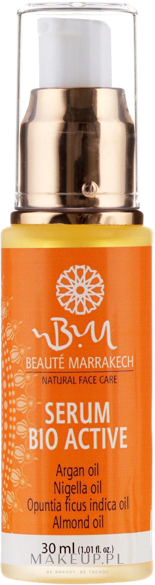 Bioaktywne serum regenerujące do twarzy i pod oczy - Beauté Marrakech Bio Active Serum — Zdjęcie 30 ml