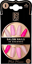 Kup Sztuczne paznokcie - Sosu by SJ False Nails Long Stiletto Pink Passion
